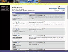 Tablet Screenshot of guestbook.bogar.net
