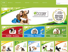 Tablet Screenshot of bogar.com