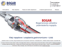 Tablet Screenshot of bogar.com.pl